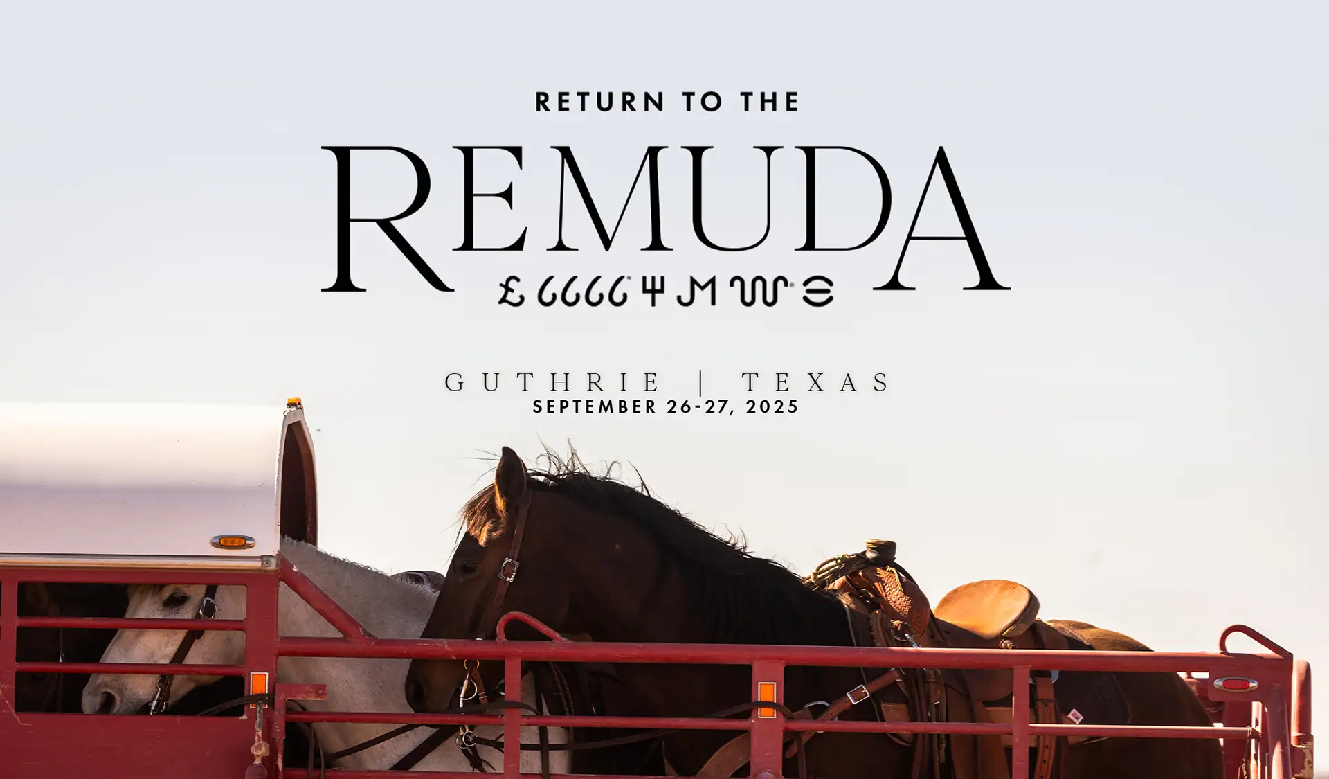 Return to the Remuda Sale 2025